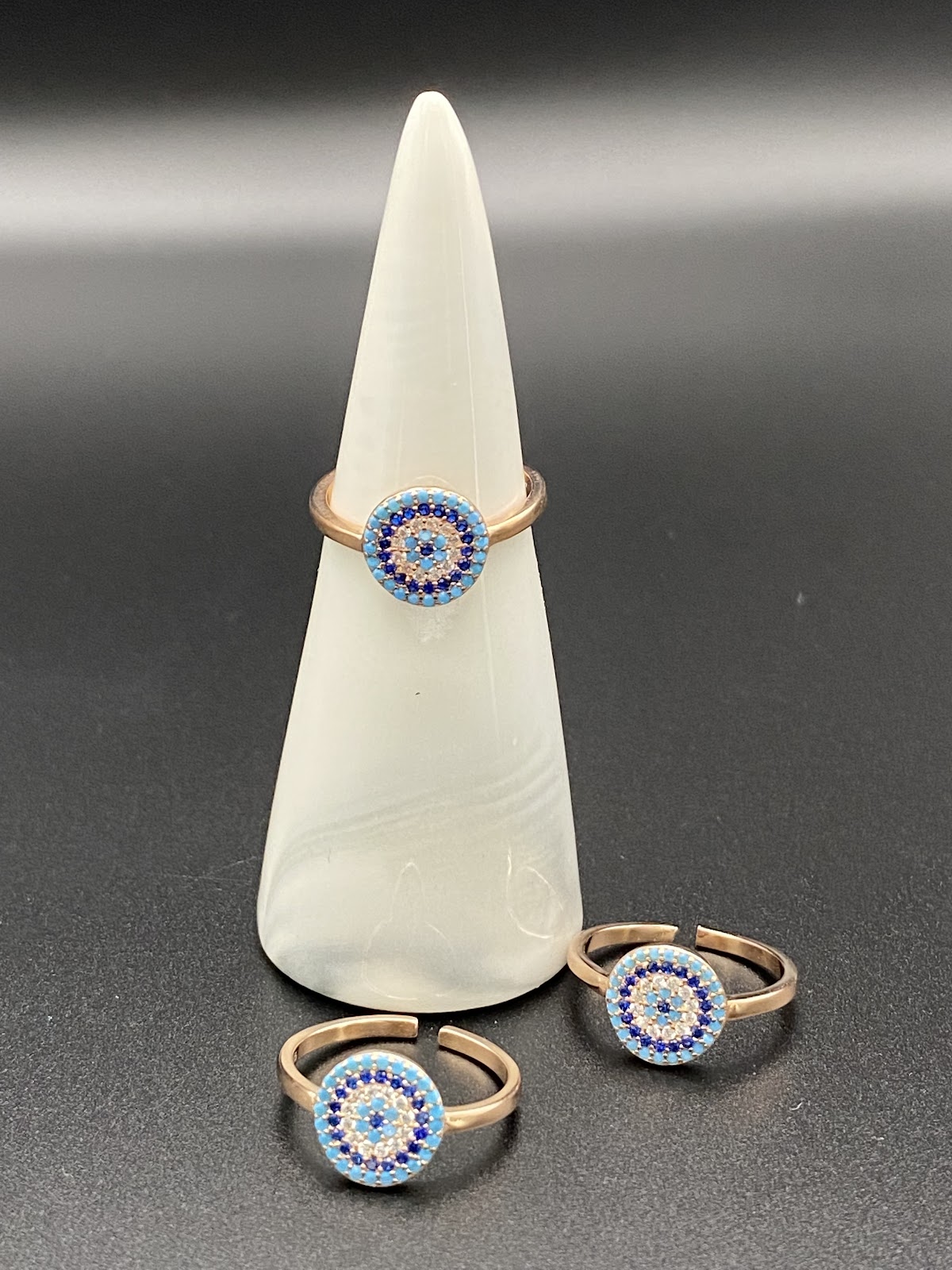Diamond Evil Eye Cocktail Ring – Happy Jewelers